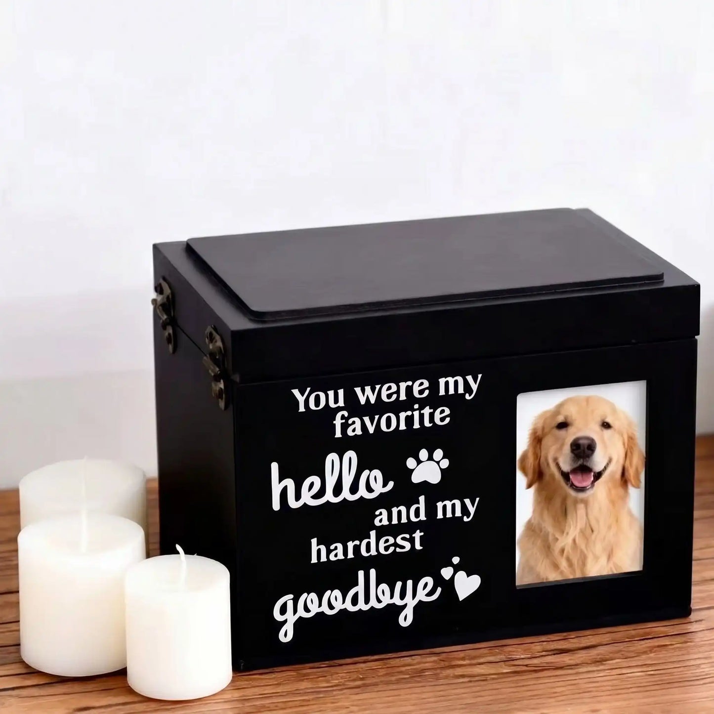 Urne Photo "Hardest Goodbye"