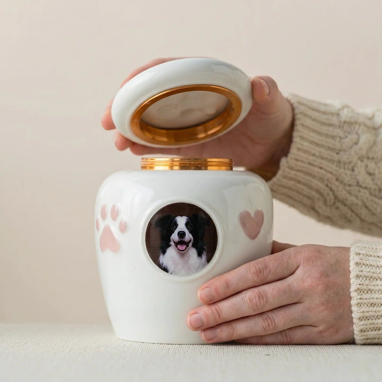 Urne Photo "Doux Souvenir"