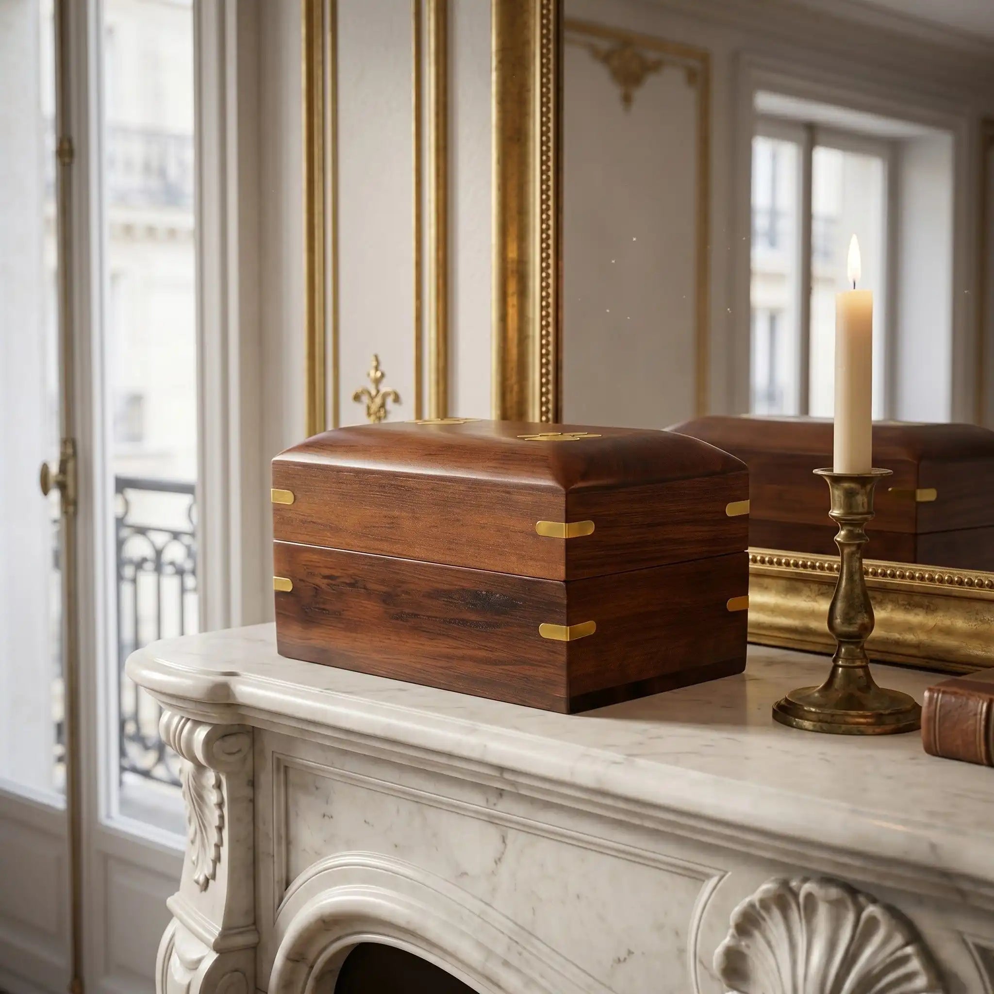 Urne en Bois "Chaleur Éternelle"
