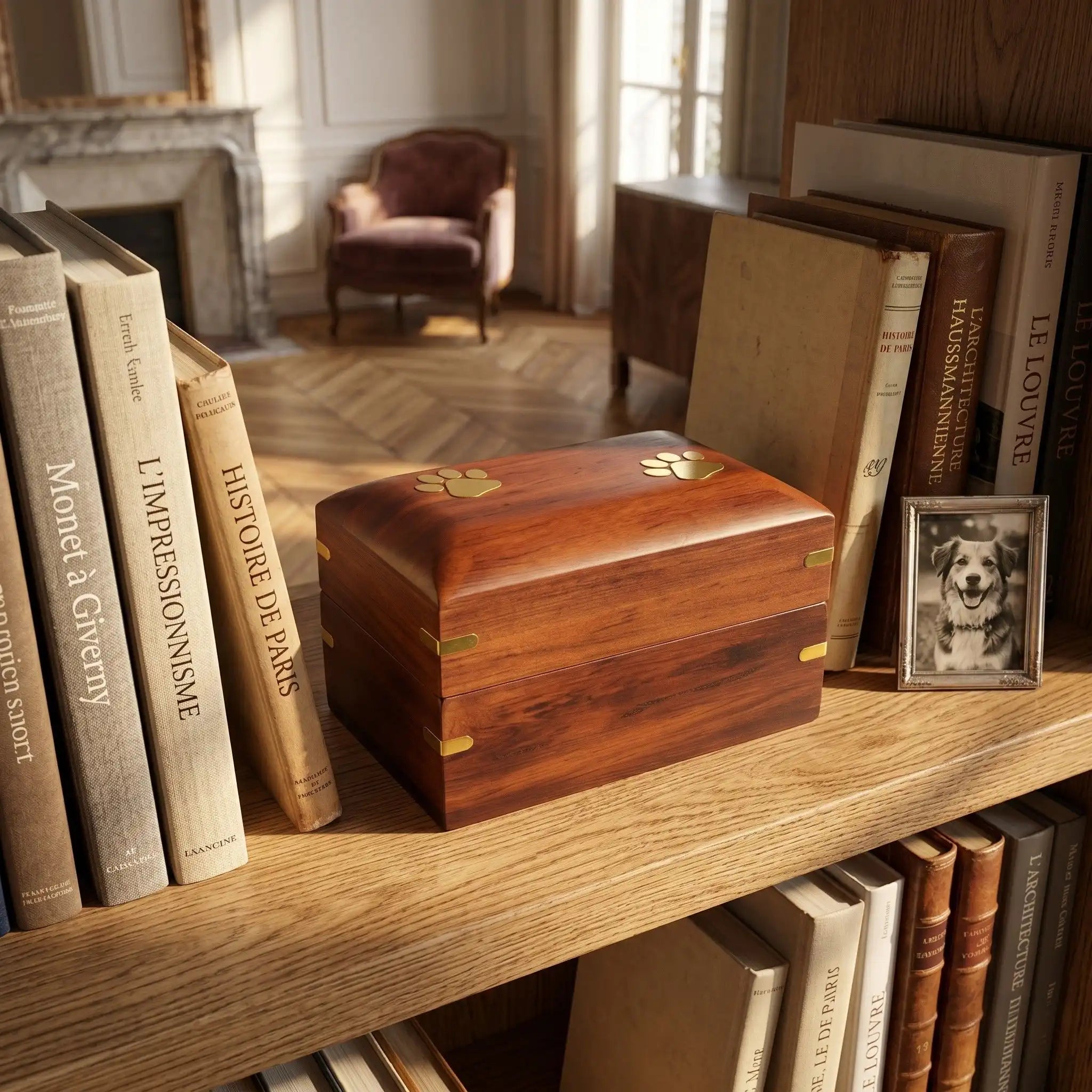 Urne en Bois "Chaleur Éternelle"